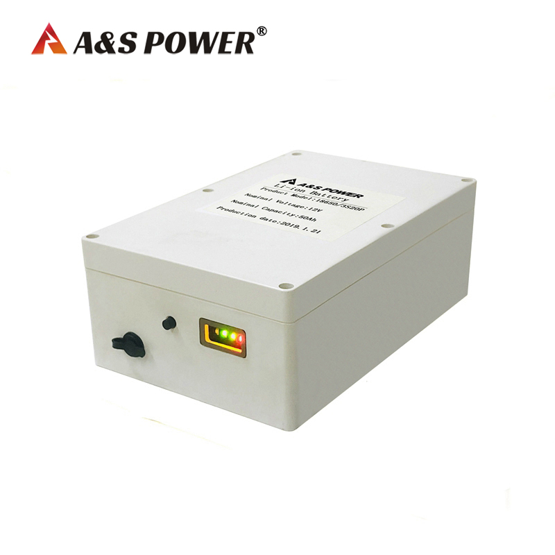 A&S Power lithium ion battery 12v 50ah rechargeable batteries
