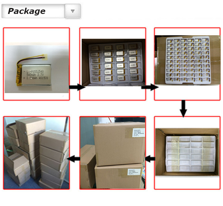 A&S Power li-poymer battery Package