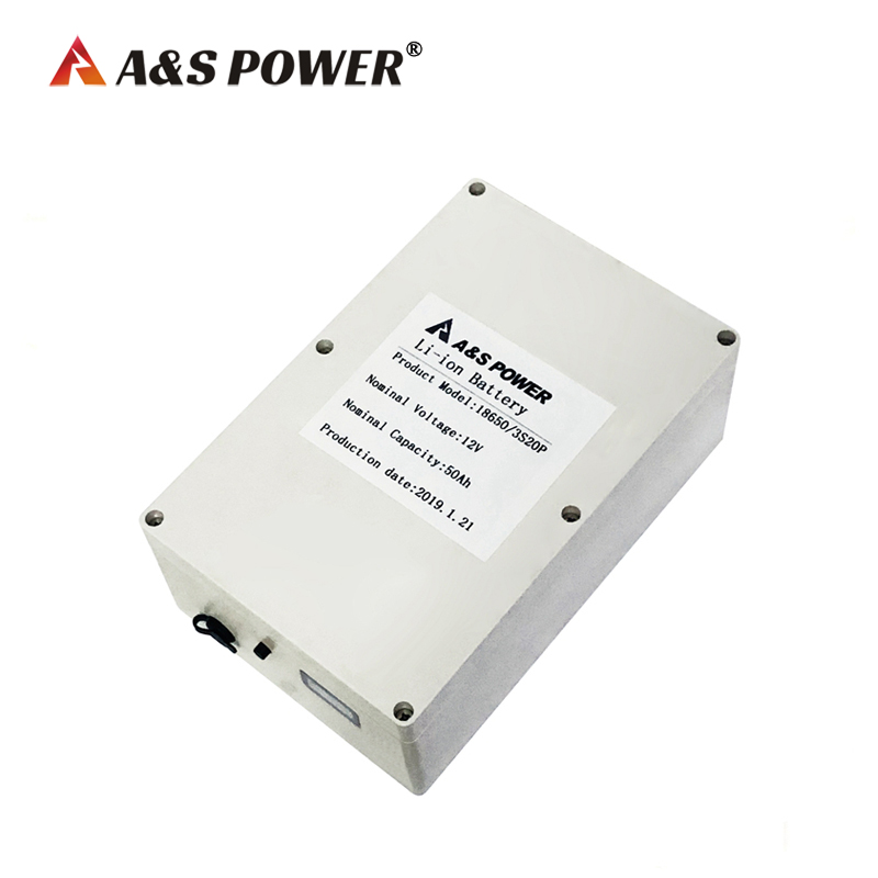 A&S Power lithium ion battery 12v 50ah rechargeable batteries