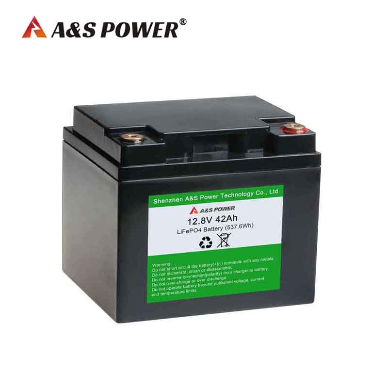 A&S Power 32700 4S7P 12.8V 40AH 42AH lifepo4 battery pack