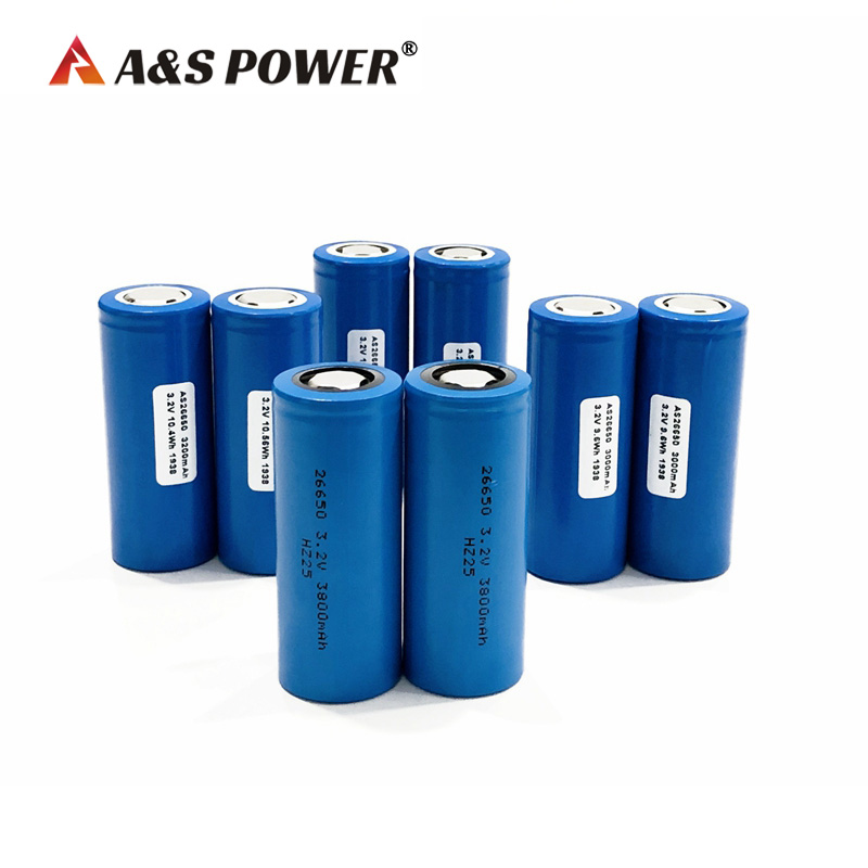  A&S Power 26650 3.2V 3.3Ah 3300mah Lifepo4 Battery 