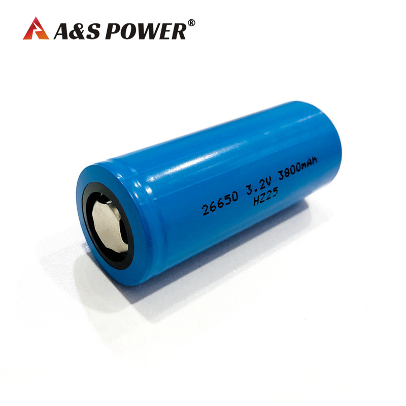 A&S Power 26650 3.2V 3.8Ah Lifepo4 Battery