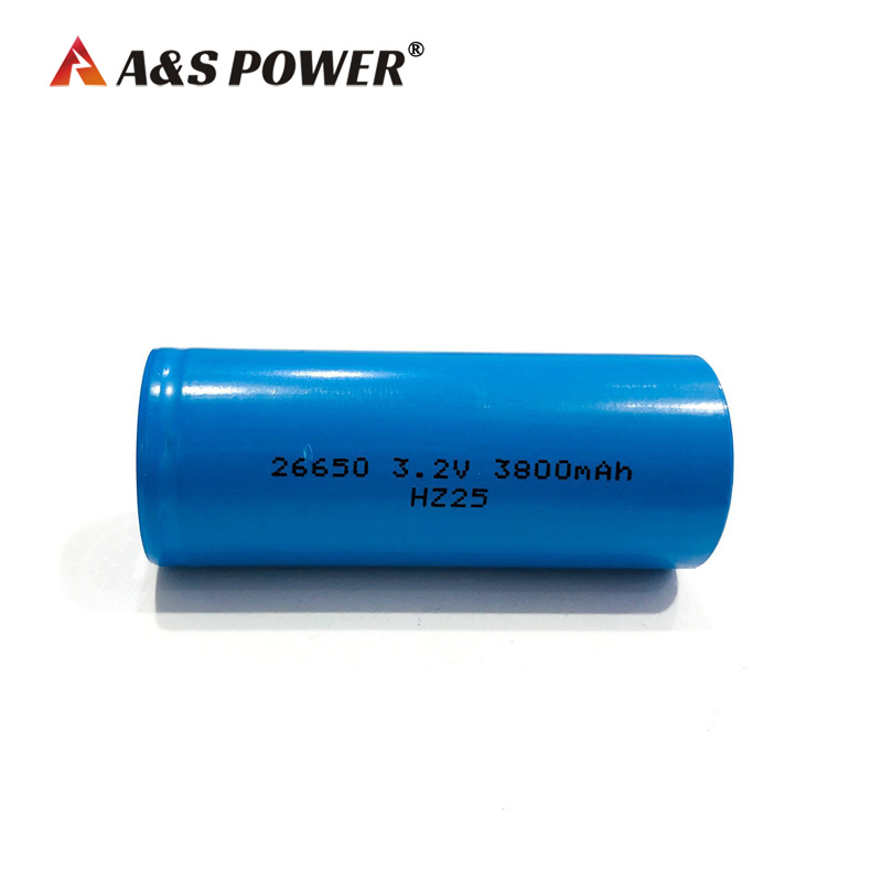 A&S Power 26650 3.2V 3.8Ah Lifepo4 Battery