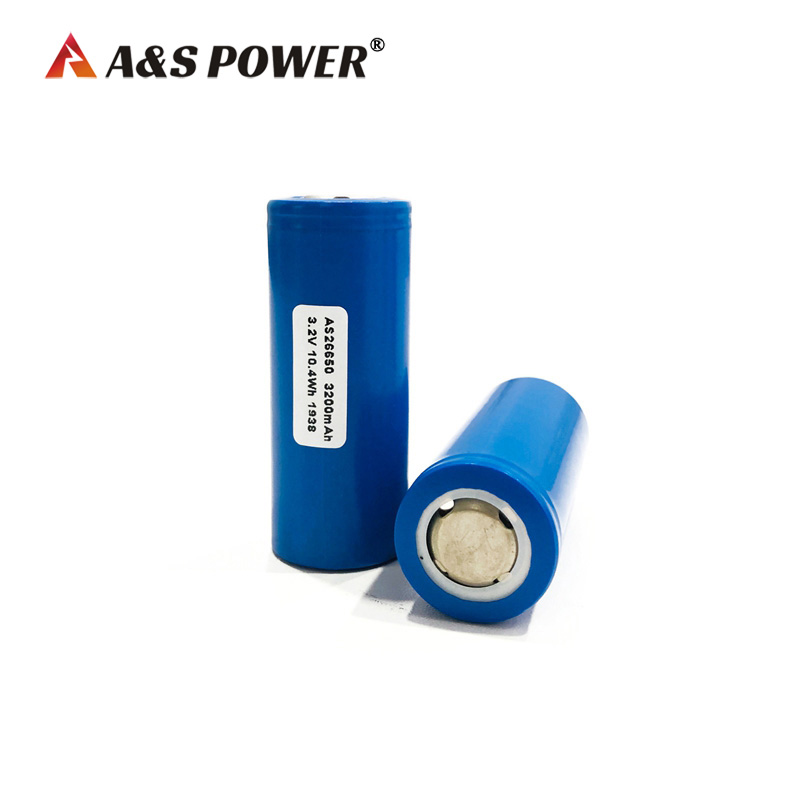 A&S Power 26650 3.2V 3.2Ah Lifepo4 Battery