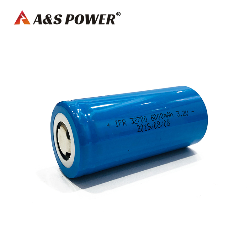 A&S Power 32700 3.2V 6000mAh Lifepo4 Battery 