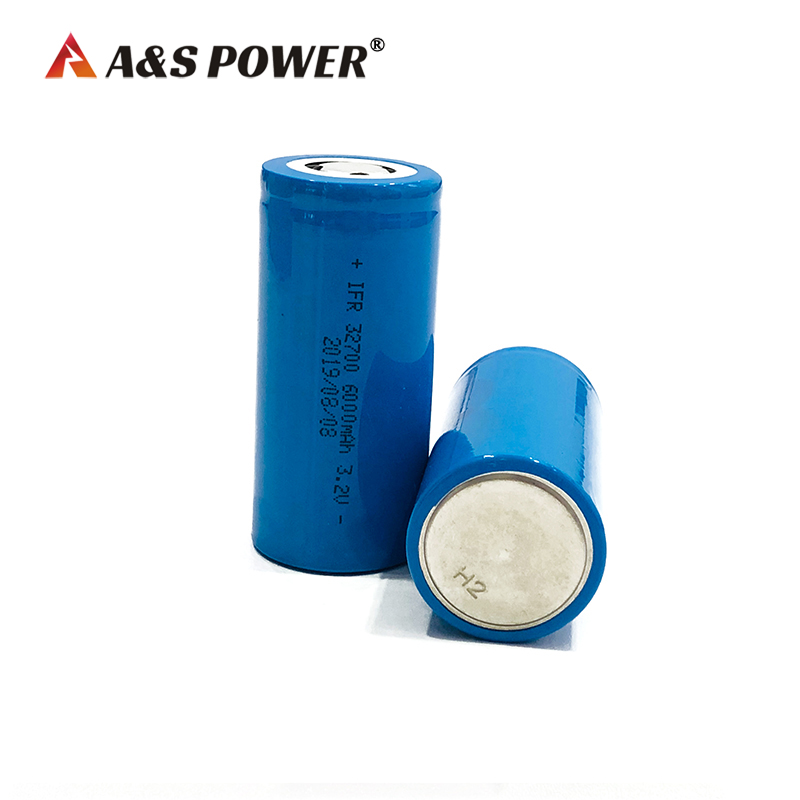 A&S Power 32700 3.2V 6000mAh Lifepo4 Battery 