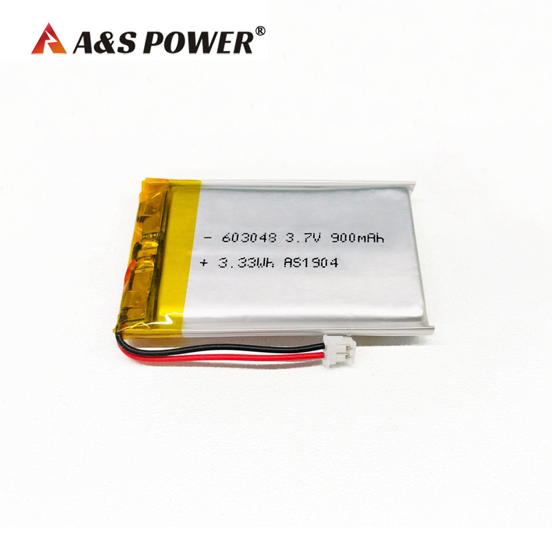 A&S Power 603048 3.7v 900mah Lipo Battery