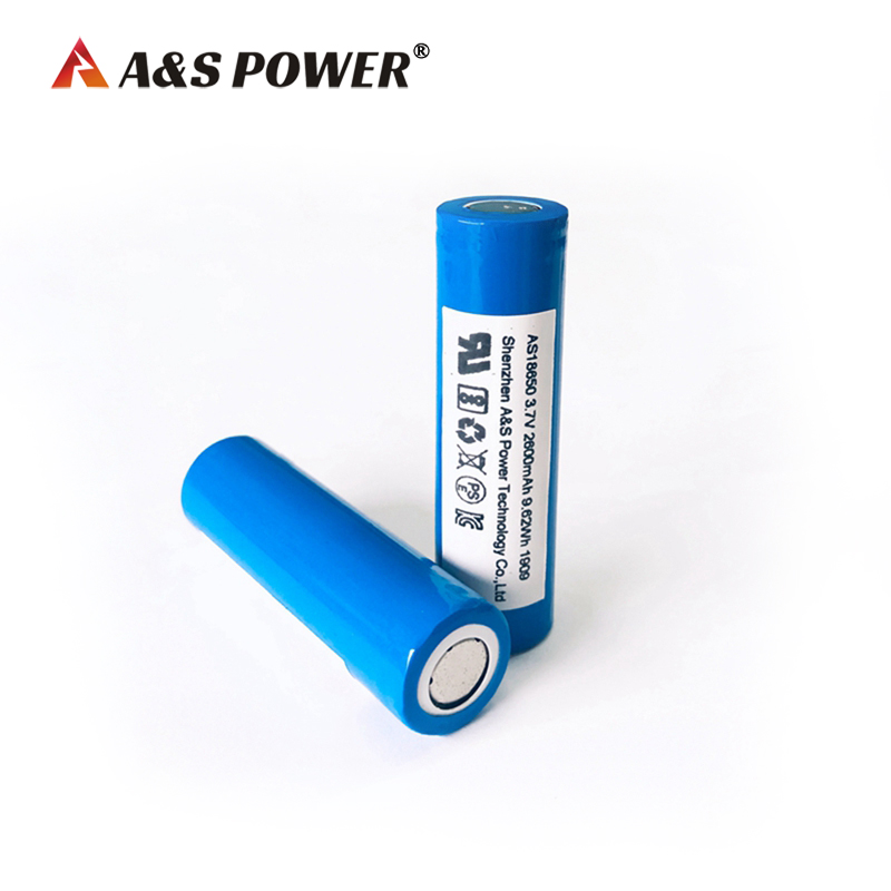 A&S Power 18650 3.7v 2600mah lithium ion battery