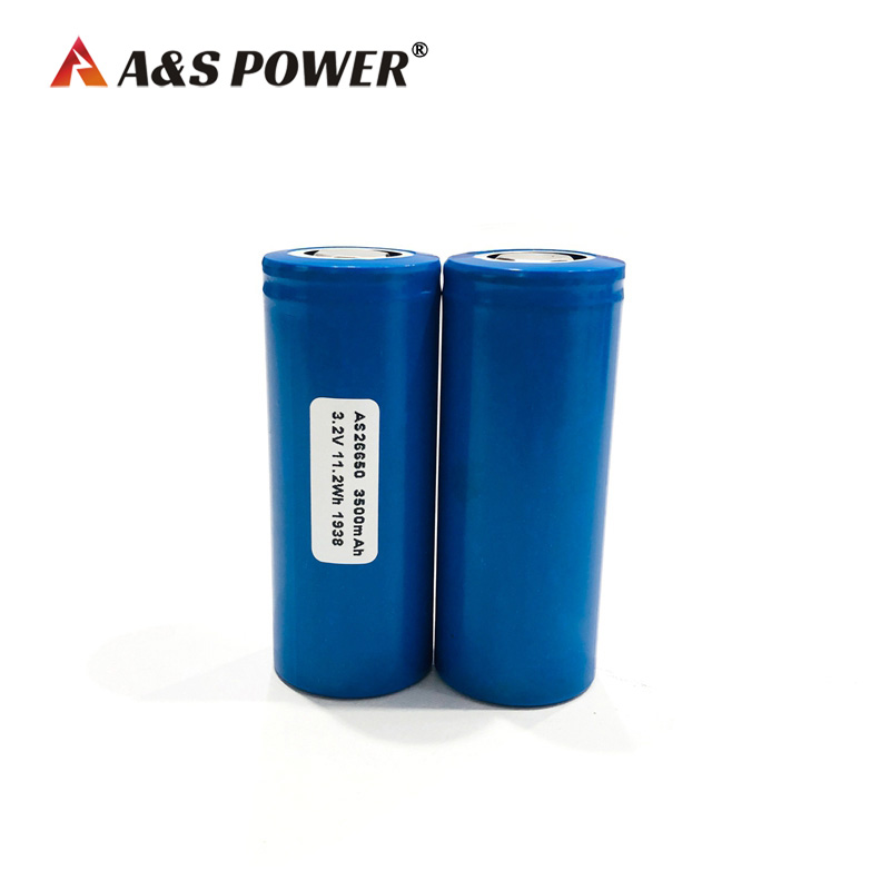 A&S Power 26650 3.2V 3.5Ah 3500mah Lifepo4 Battery