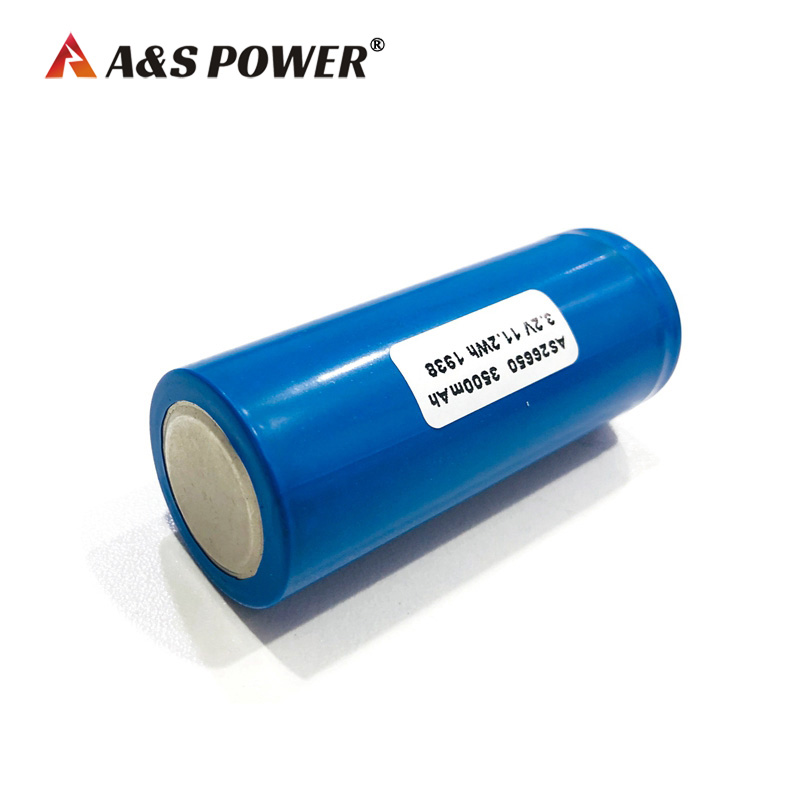 A&S Power 26650 3.2V 3.5Ah 3500mah Lifepo4 Battery