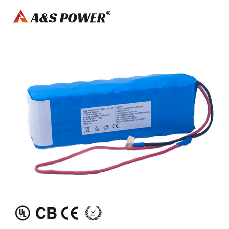 2- 12.8v 14ah battery