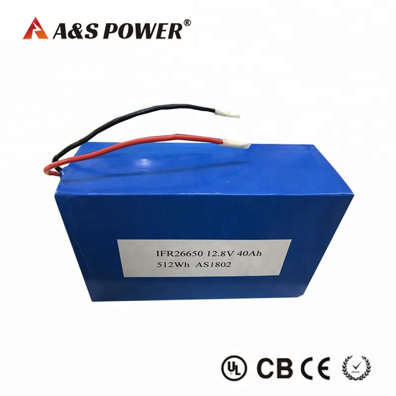 4- 12.8v 40ah lifepo4 battery