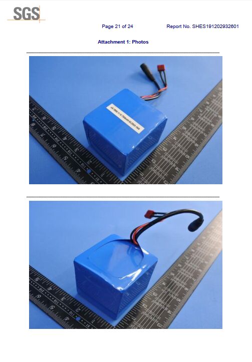 A&S Power 11.1v 7.5ah Lithium battery pack IEC62133 Certification