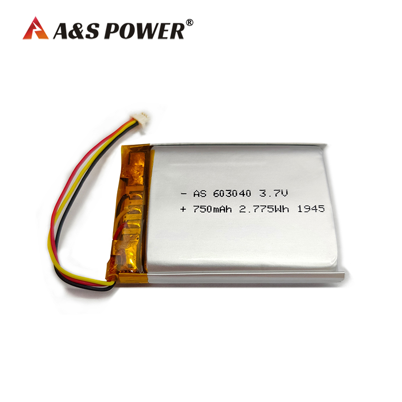 603040 3.7v 750mah 3