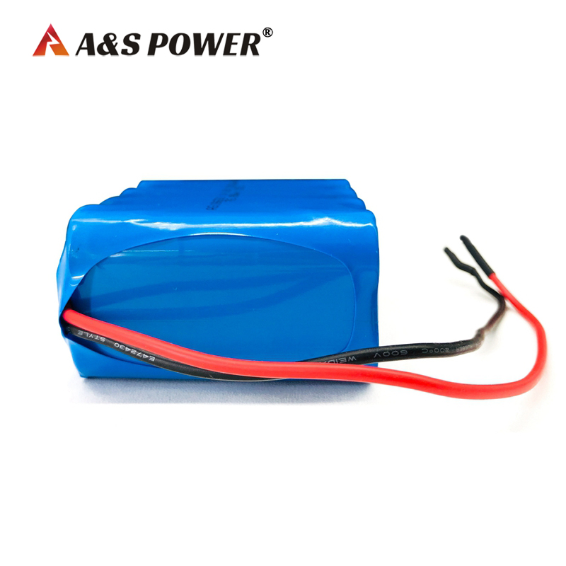 A&S Power 18650 4S2P 14.8v 5200mah lithium ion battery