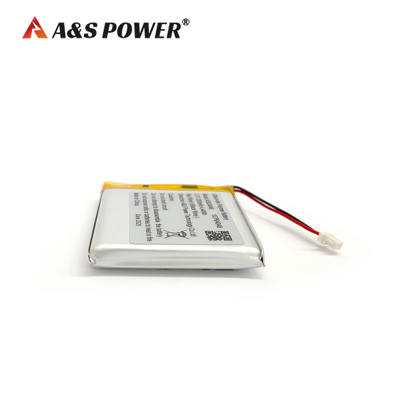 A&S Power 624046 3.7v 1200mah lipo battery