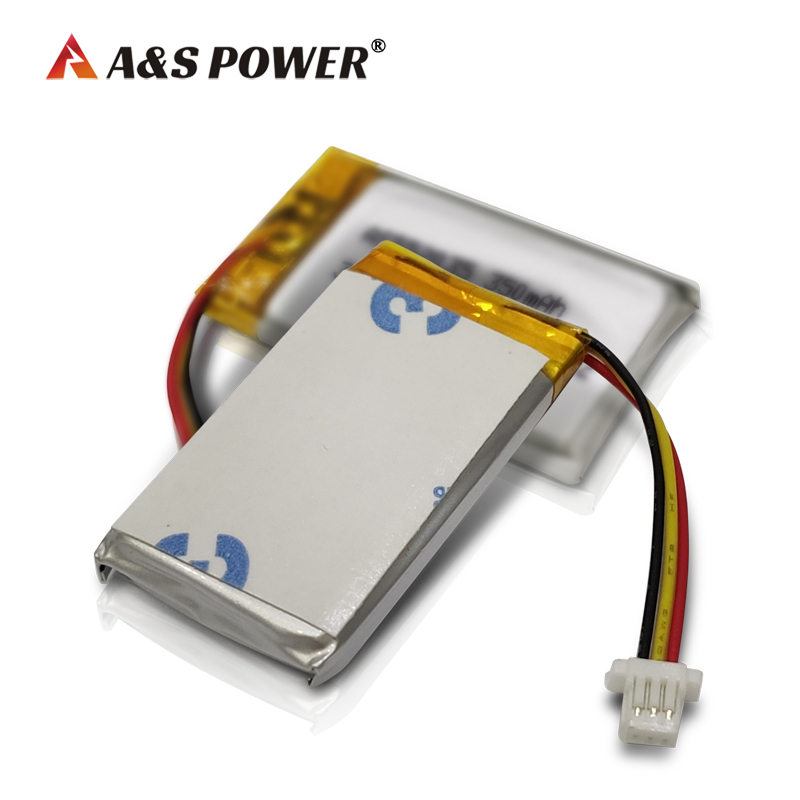 A&S Power 552035 3.7v 350mah rechargeable lithium polymer battery