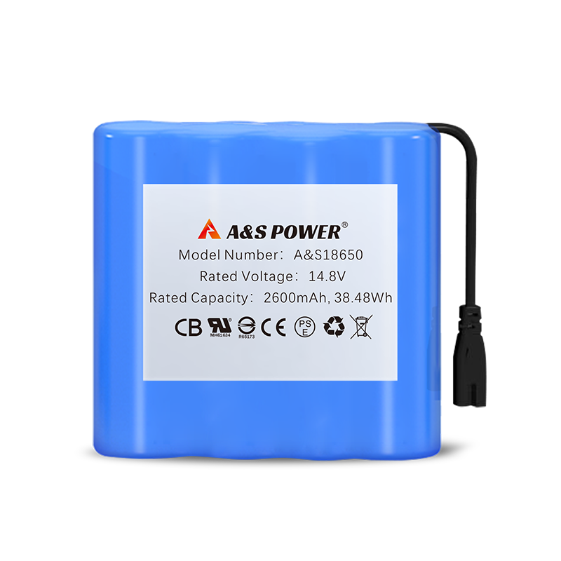 18650 14.8V 2600mAh 4S1P Lithium Ion Battery Manufacturer