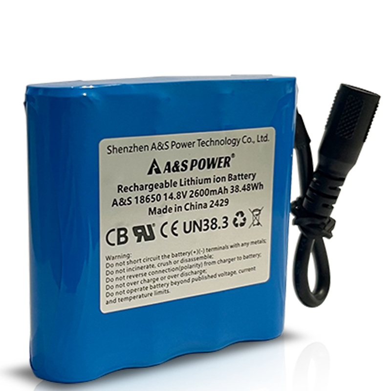 18650 14.8V 2600mAh 4S1P Lithium Ion Battery Manufacturer