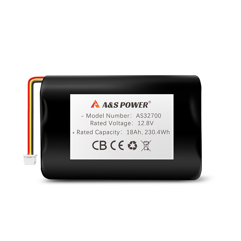 AS32700 12.8v 18Ah Lifepo4 Rechargeable Battery Pack