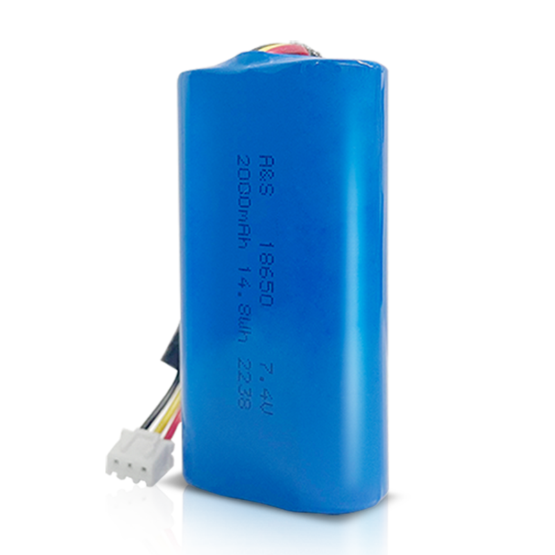 18650 7.4v 2000mAh Rechargeable Li-Ion Battery Pack for Bluetooth Speaker