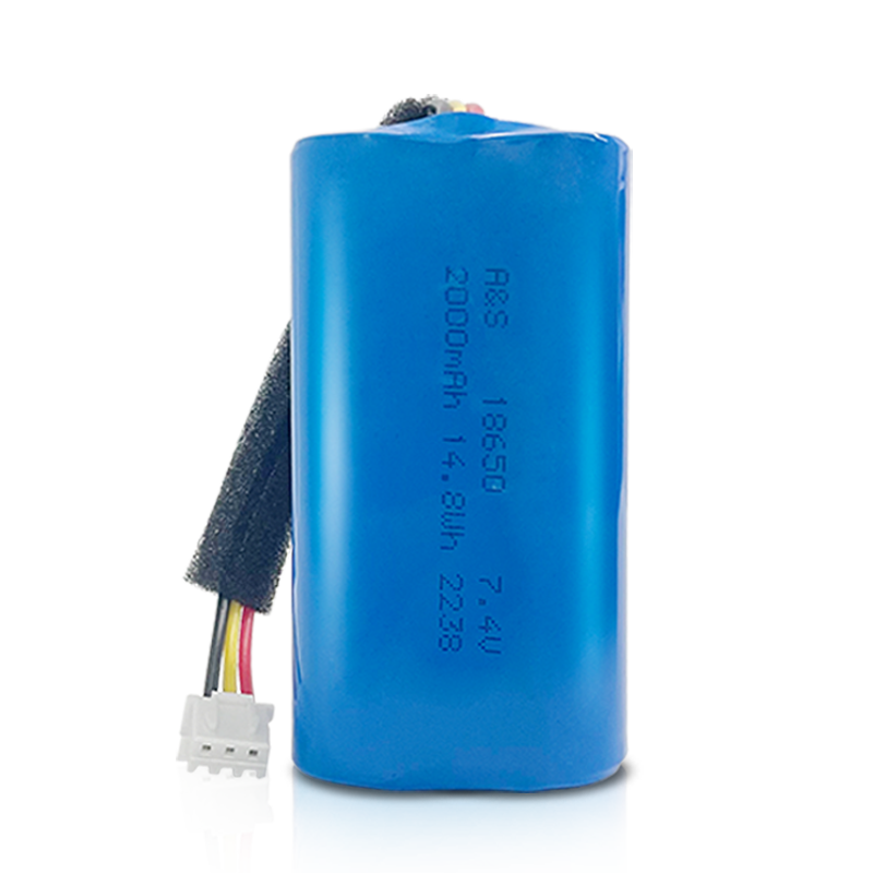 18650 7.4v 2000mAh Rechargeable Li-Ion Battery Pack for Bluetooth Speaker