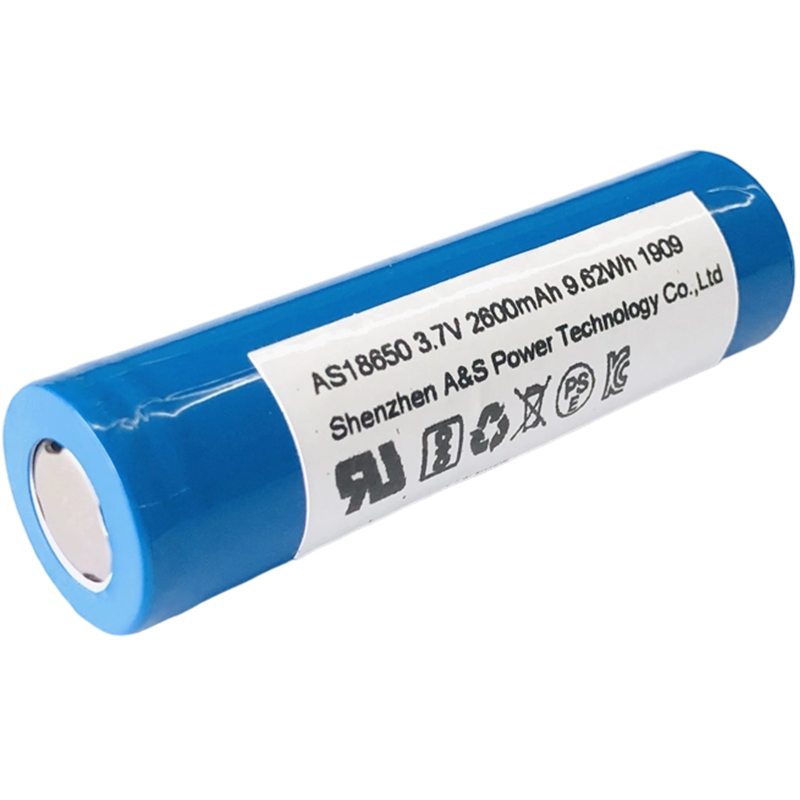 18650 3.7v 2600mAh Lithium Ion Battery