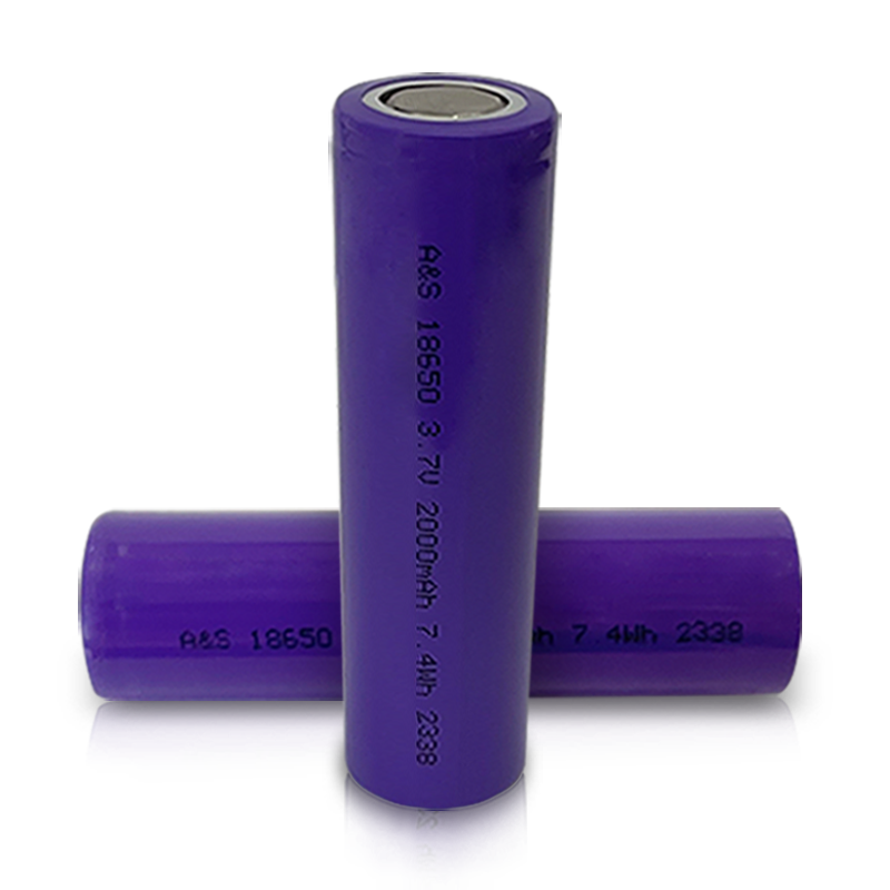 18650 3.7V 2000mAh Lithium Ion Battery Cells