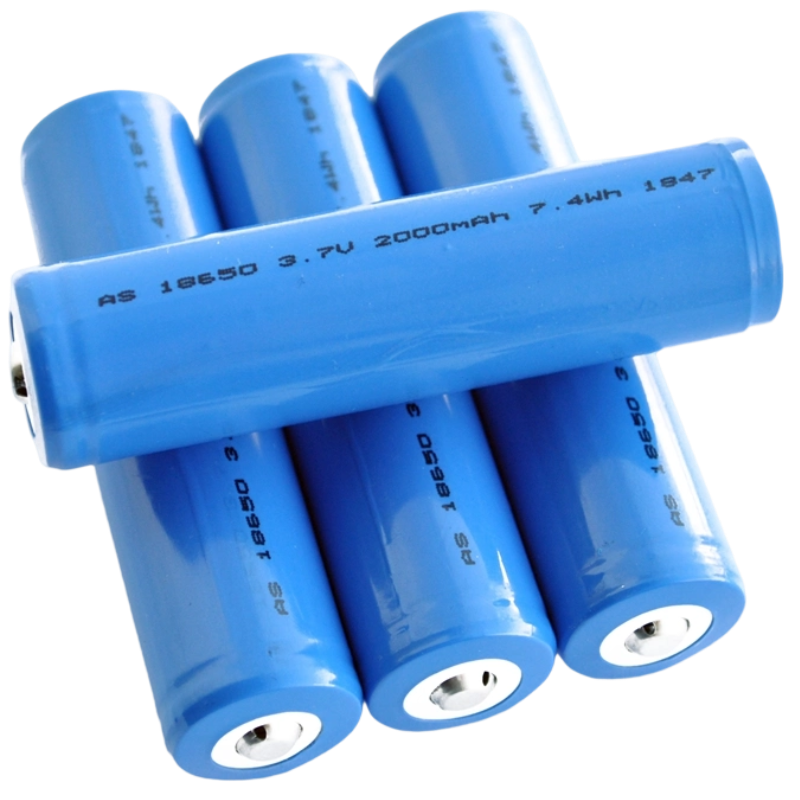 18650 3.7V 2000mAh Lithium Ion Battery Cells