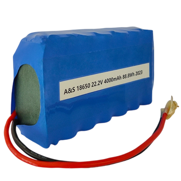  18650 22.2v 4000mAh 6S2P Lithium Ion Battery Pack 500 Deep Cycles