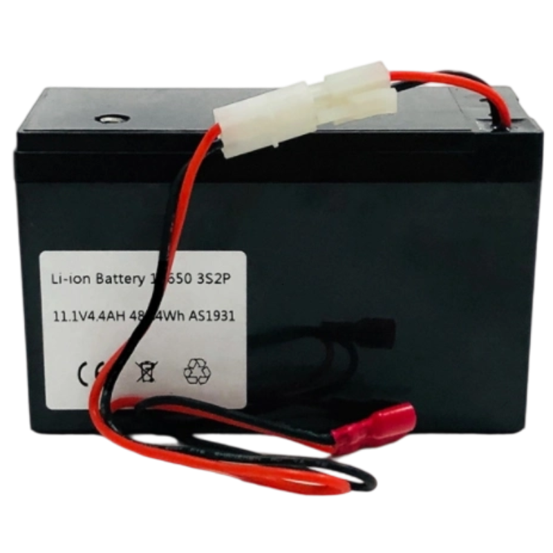 18650 11.1v 4400mAh 3S2P Lithium Ion Battery Pack 500 Deep Cycles