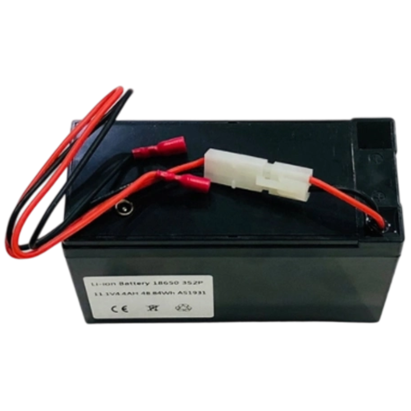 18650 11.1v 4400mAh 3S2P Lithium Ion Battery Pack 500 Deep Cycles