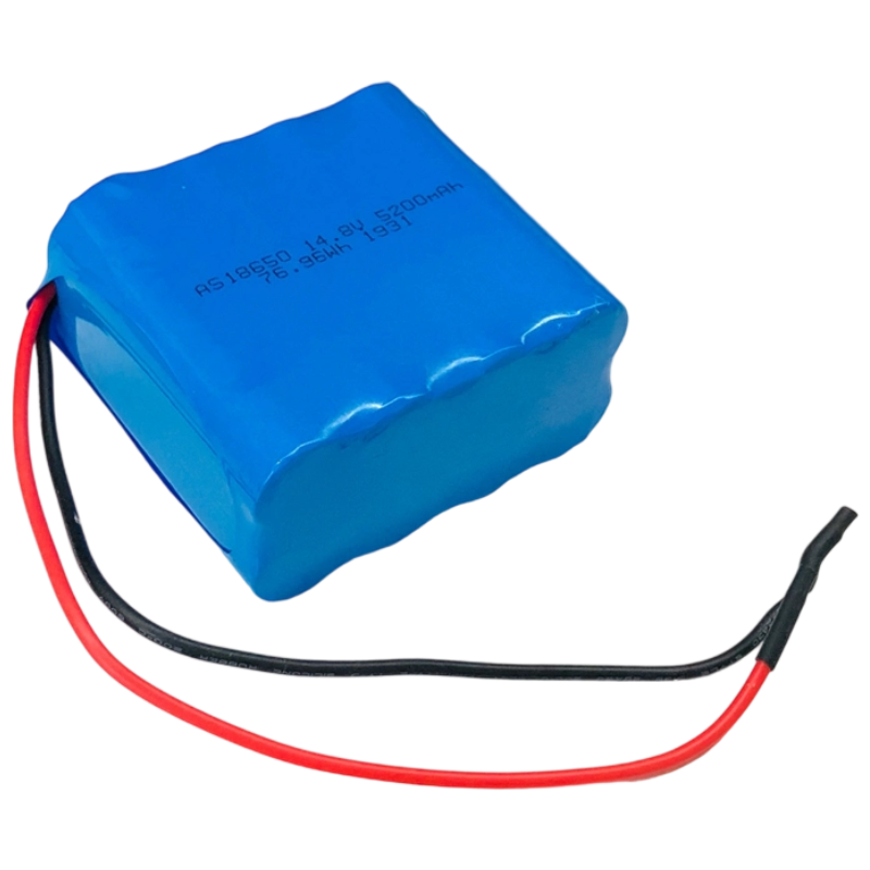 18650 14.8V 5200mAh 76.96Wh Lithium Ion Battery Pack 500 Deep Cycles