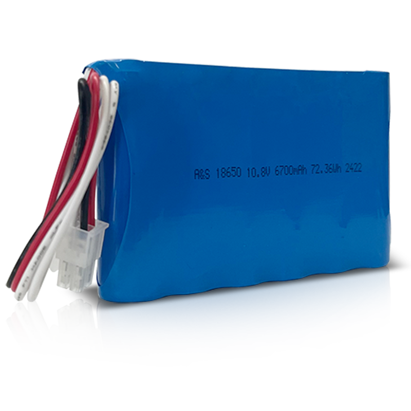 18650 10.8v 6700mAh 72.36Wh Lithium Ion Battery Pack 500 Deep Cycles