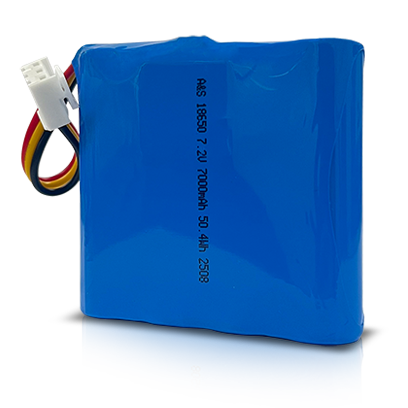 18650 7.2V 7000mAh Lithium Ion Battery Pack Manufacturer
