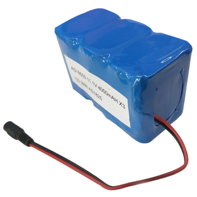 18650 11.1V 12Ah 3S6P Lithium Ion Battery Pack 500 Deep Cycles
