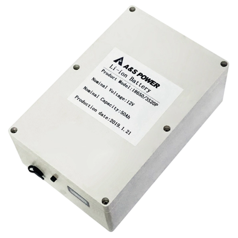 18650 12v 50Ah 3S20P Lithium Ion Battery Pack 500 Deep Cycles