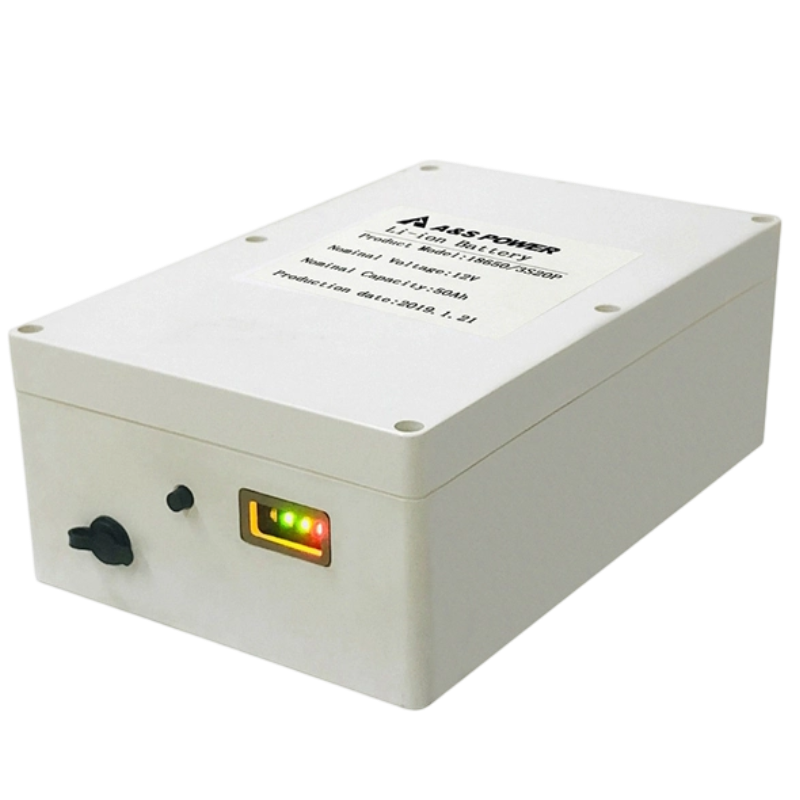 18650 12v 50Ah 3S20P Lithium Ion Battery Pack 500 Deep Cycles