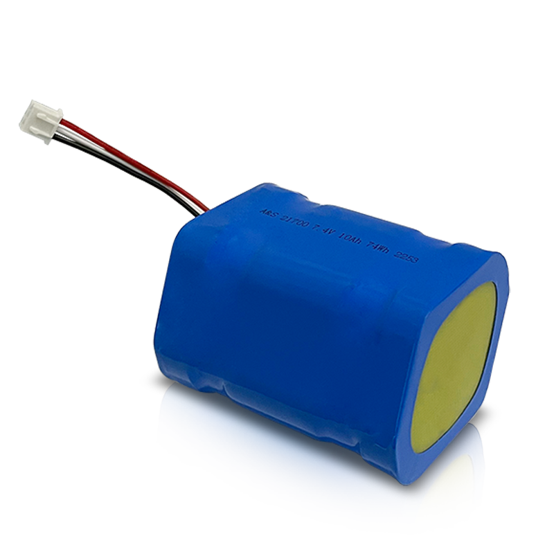 21700 7.4V 10Ah 74Wh Lithium Ion Battery Pack
