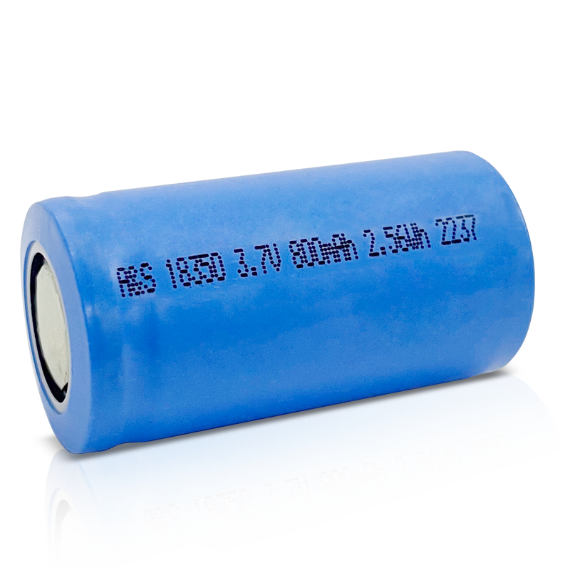18350 3.7V 800mAh Rechargeable Lithium Ion Battery Cell