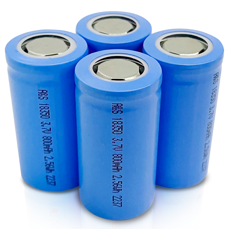 18350 3.7V 800mAh Rechargeable Lithium Ion Battery Cell