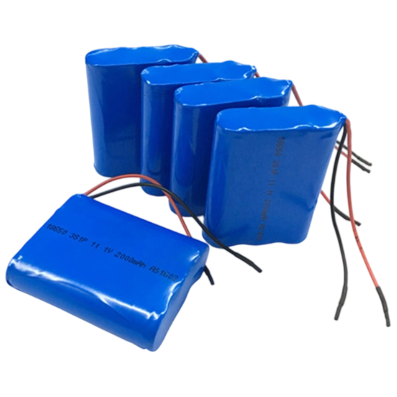 18650 11.1V 2Ah 3S1P Lithium Ion Battery Pack 500 Deep Cycles