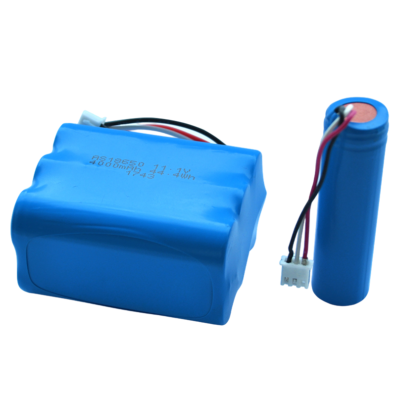 18650 3S2P 11.1V 4000mAh Li-ion Battery Packs 500 Deep Cycles