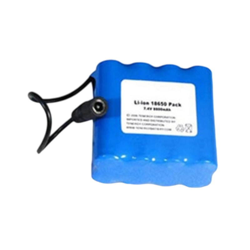 18650 7.4V 8800mAh 2S4P Lithium Ion Battery Pack 500 Deep Cycles