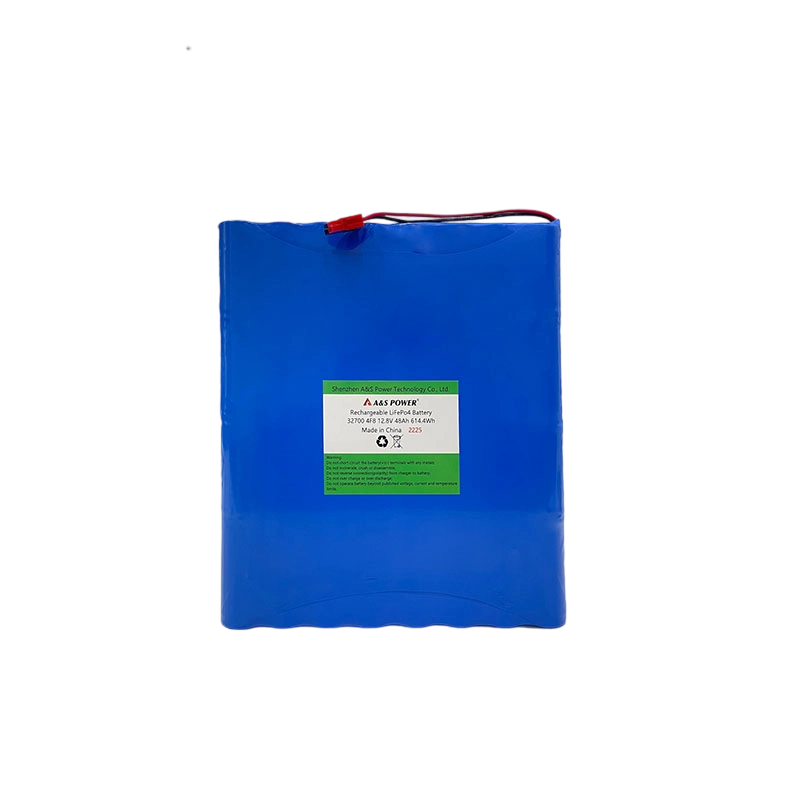 AS32700 12.8v 48Ah Lifepo4 Rechargeable Battery Pack with UN38.3 Certification