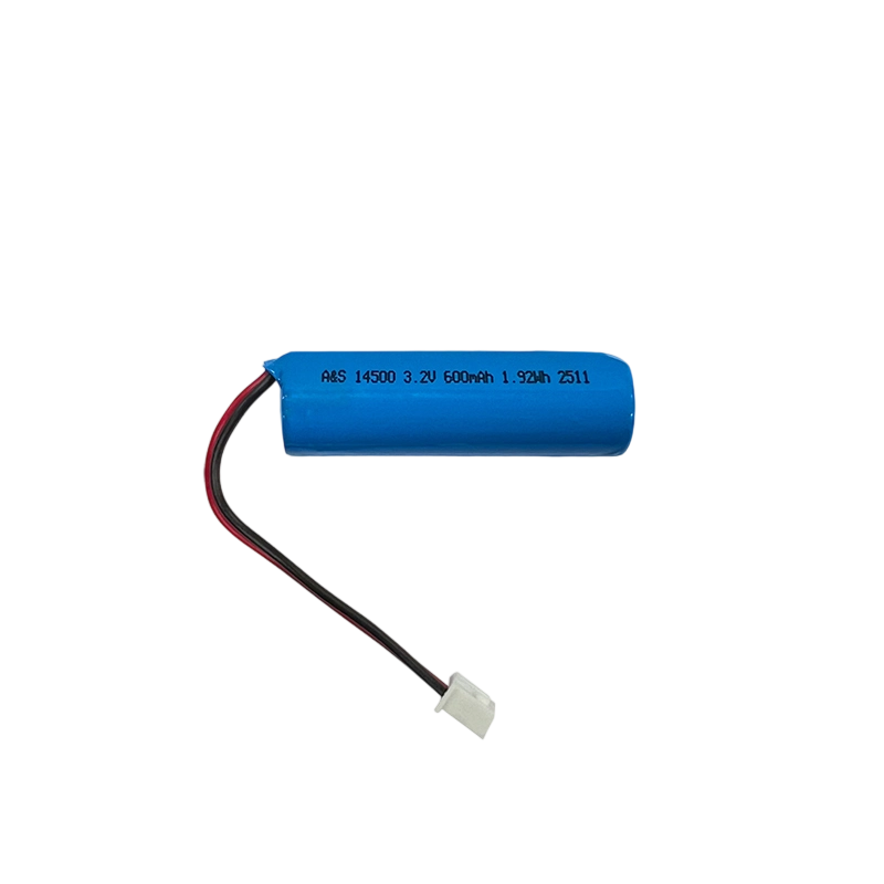 AS14500 3.2v 600mAh Lifepo4 Rechargeable Battery