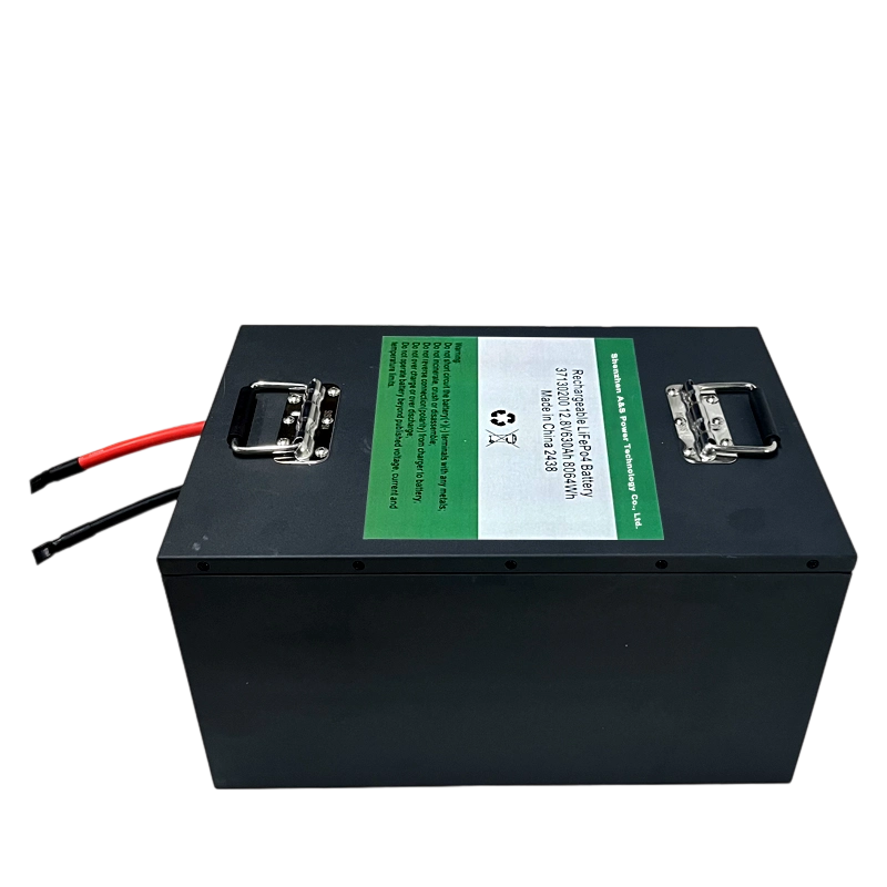 AS Power 12.8v 630Ah Lifepo4 Rechargeable Battery Pack
