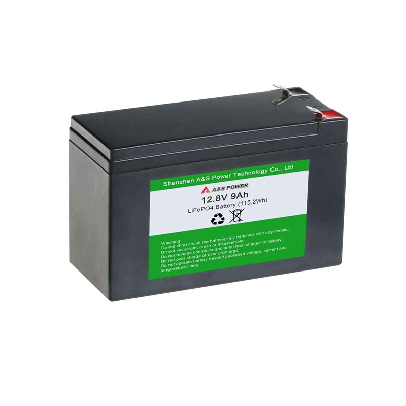 AS26650 12.8v 9Ah 4S3P Lifepo4 Rechargeable Battery Pack