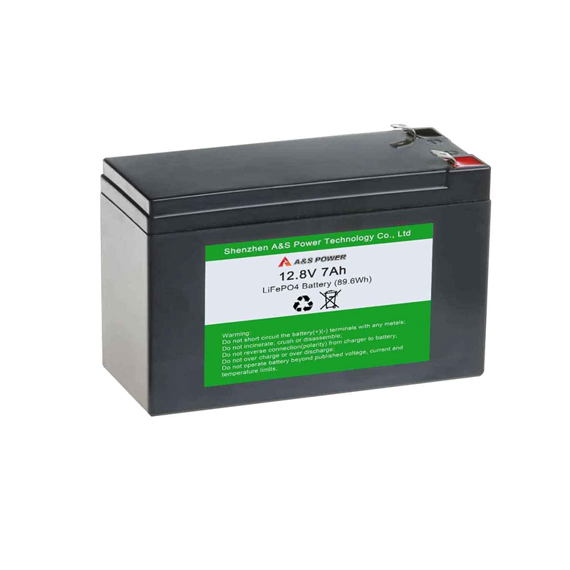 AS26650 12.8v 7Ah 4S2P Lifepo4 Rechargeable Battery Pack