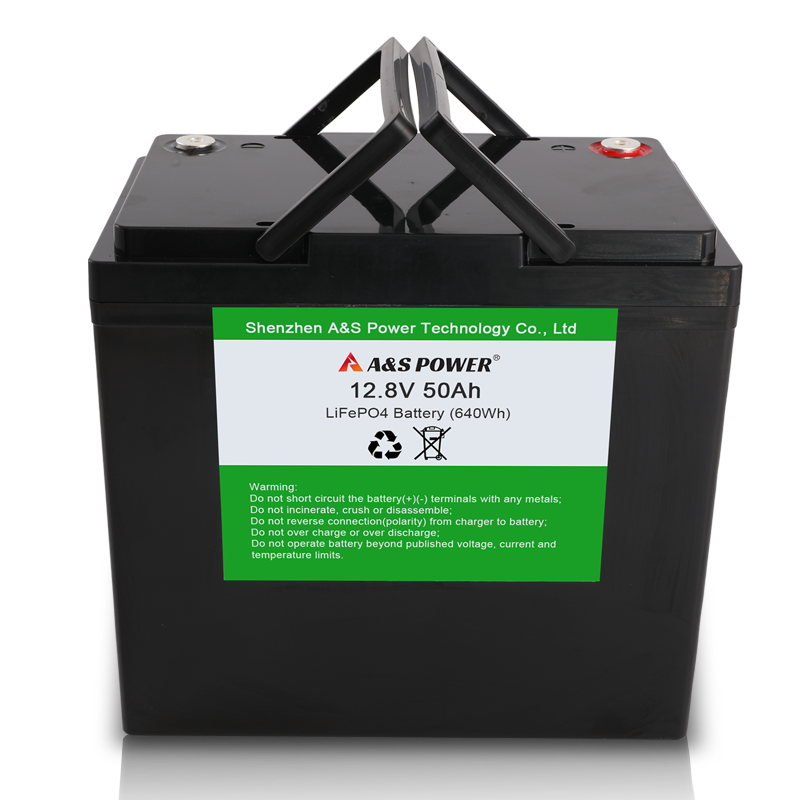 AS32700 12.8V 50Ah 4S9P Lifepo4 Rechargeable Battery Pack